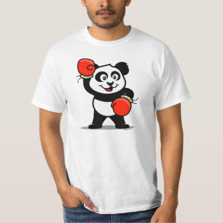 Camiseta Boxing Panda (camisetas leves)