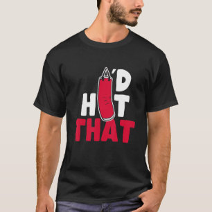 Camiseta Boxing Punching Bag Eu Bati