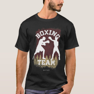 Camiseta Boxing Qatar Combate à Luta Esportiva Boxing