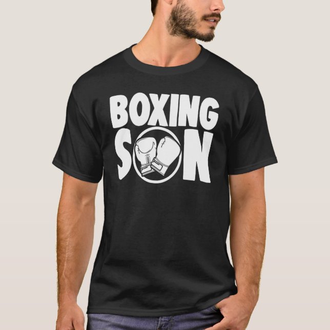 Camiseta Boxing Son  Women Boxing Sports Love 1 (Frente)