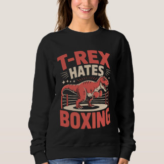 Camiseta Boxing T-Rex Dinosaur T-Rex Hates Boxing