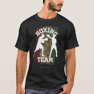 Camiseta Boxing Tajiquistão Combate Boxing