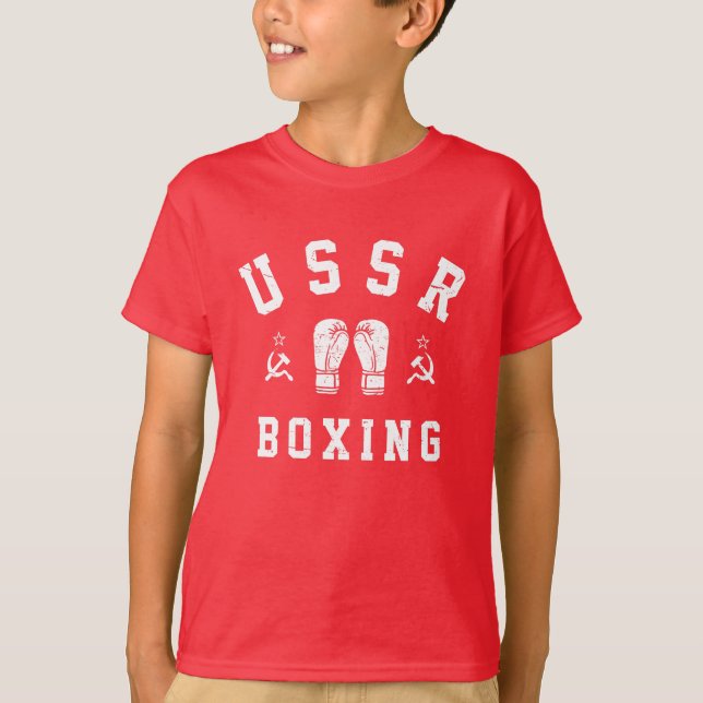 Camiseta Boxing USSR (Frente)