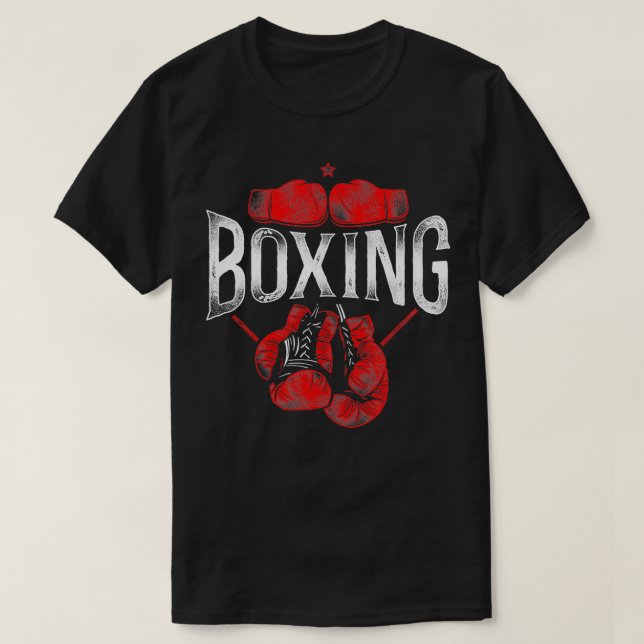 Camiseta Boxing Vintage Boxing (Frente do Design)