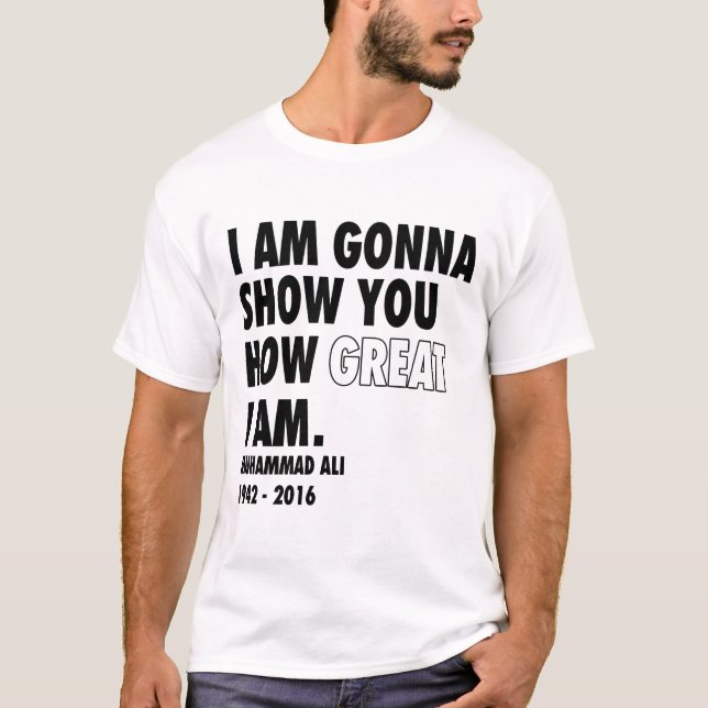 Camiseta Boxing - Vou Mostrar-Te Como Sou Excelente. (Frente)