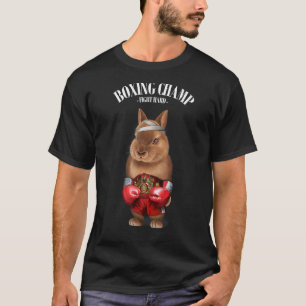Camiseta Boxion Champion Dwarf Rabbit Fighter