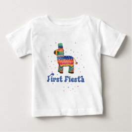 Camiseta Boy First Fiesta Birthday