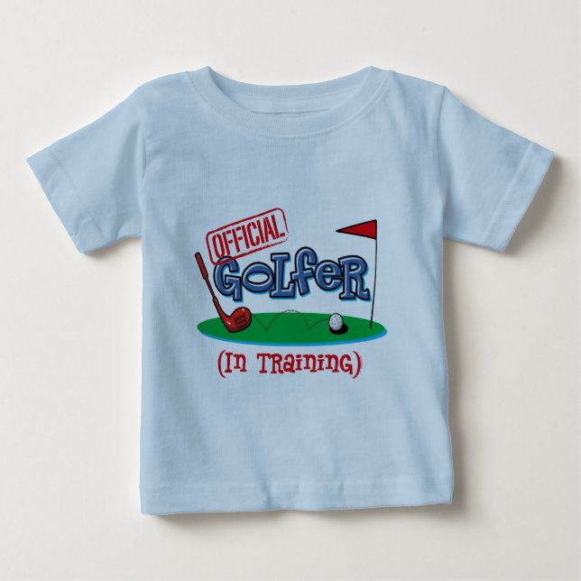 Camiseta Boy Golfer No Treinamento (Frente)