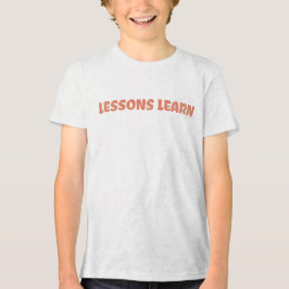 Camiseta Boy/Kids Energy Flow Lessons Learn T Shirt 
