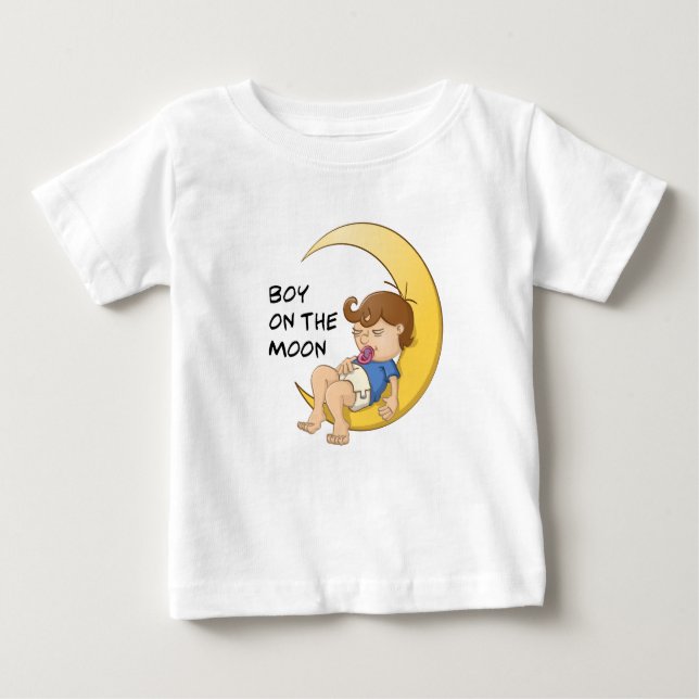 Camiseta Boy on the moon (Frente)