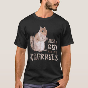 Camiseta Boy Squirrel Lover