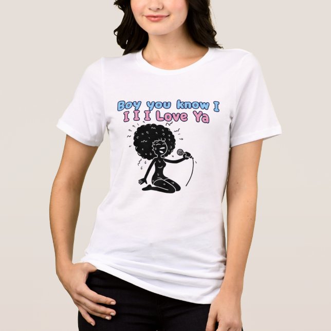 Camiseta Boy You know I love Ya tshirts (Frente)