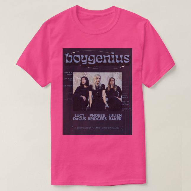 Camiseta Boygenius EP (Frente do Design)