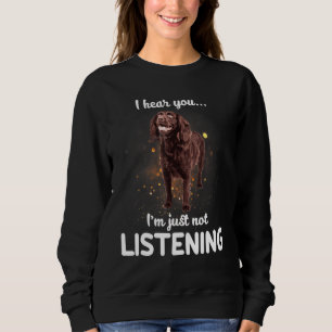 Camiseta Boykin Spaniel Dog Eu Ouço Você Não Ouvir