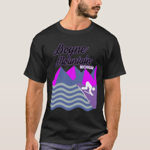 Camiseta Boyne Mountain Michigan Usa Ski Resort Snowboardin