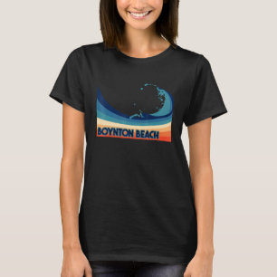 Camiseta Boynton Beach Flórida Retro Surfe Vela & Pescaria