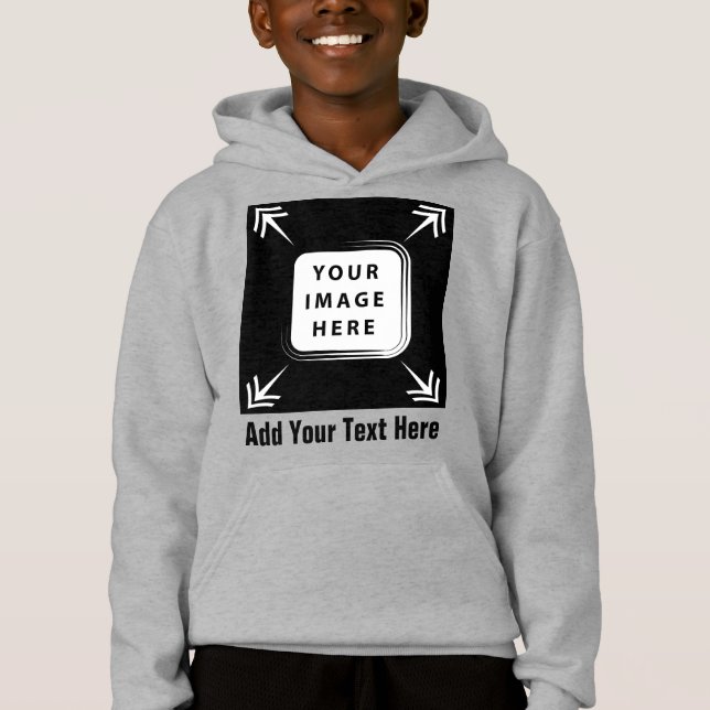 Camiseta Boys Clothing Add Image Modelo Boys (Frente)