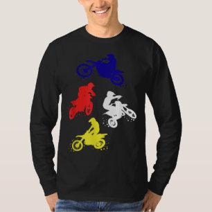 Camiseta Boys de bicicleta retrô Toddler Motocross Gift