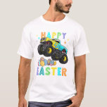 Camiseta Boys Happy Easter Monster Truck Easter Eggs Toddle<br><div class="desc">Boys Happy Easter Monster Truck Easter Eggs Toddler Kids T-Shirt_1</div>