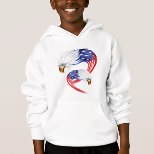 Camiseta Boys Hoodie-Patriotic