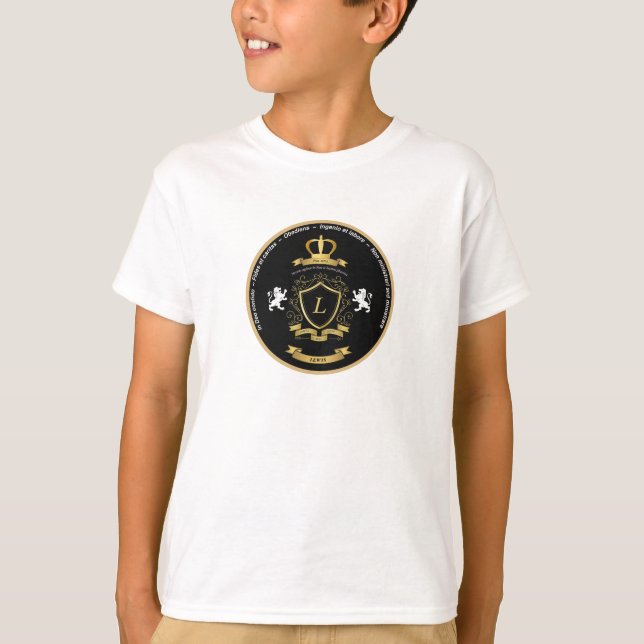 Camiseta Boys Lewis Crest (Frente)