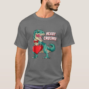 Camiseta Boys T Dia de os namorados do Crusher do Heart Din