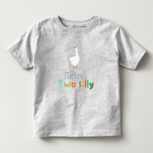Camiseta Boys Two Silly Goose Farm 2º Aniversário