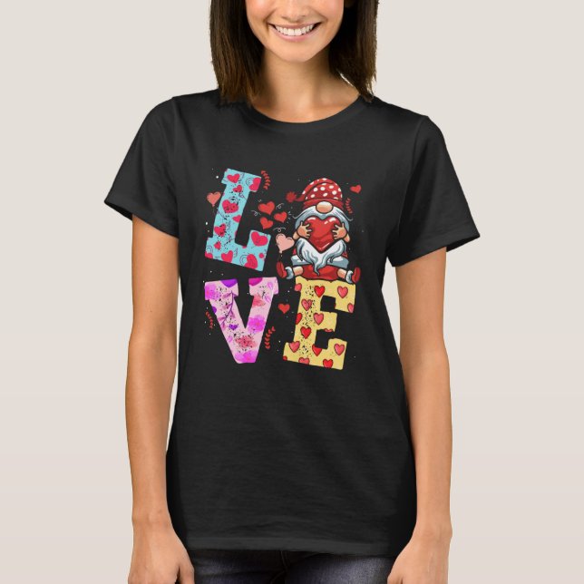 Camiseta Boys Valentines Day Kids Gnomes I Steal Hearts Out (Frente)