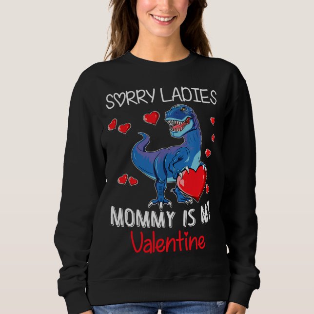 Camiseta Boys Valentines Day  Sorry Mommy Is My Valentine (Frente)