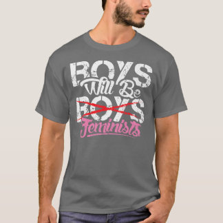 Camiseta Boys Will Be Feminists Design503 