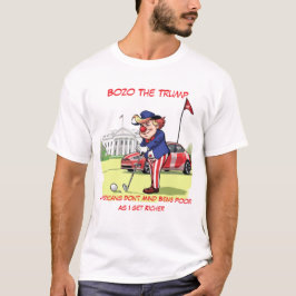 Camiseta Bozo Os Trunfos Americanos Não se importam de ser