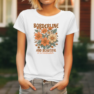 Camiseta BPD Perturbação da Personalidade Borderline Orange