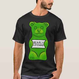Camiseta Bprecoce Ouvindo Gummy Bear Candy