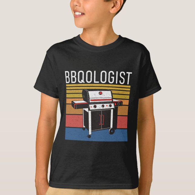 Camiseta Bqologista Grill Byrbecue Funny Griling (Frente)