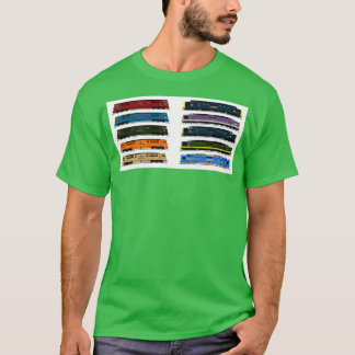Camiseta BR LOCOMOTIVAS DELTICAS DO WESTERN amp