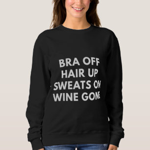 Camiseta Bra Fora Do Cabelo Suores No Vinho Despedaçado Aju