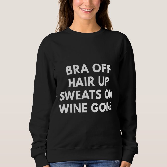 Camiseta Bra Fora Do Cabelo Suores No Vinho Despedaçado Aju (Frente)