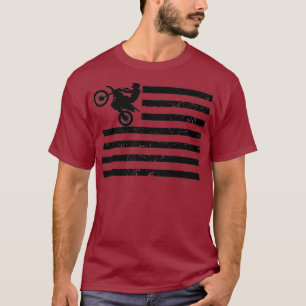 Camiseta Braaap Vintage USA American Flag Tee