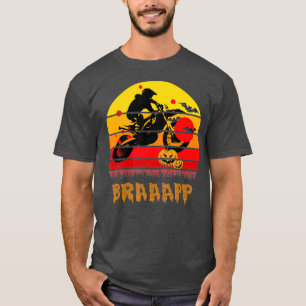 Camiseta Braaapp Funny Vintage Motocross Gift