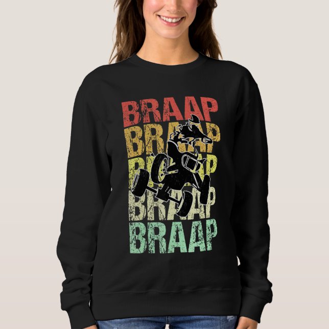Camiseta Braap Quad Vintage (Frente)