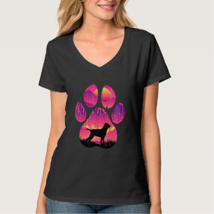 Camiseta Bracco Italiano Pata Mãe Pai Cão Mulheres Homens