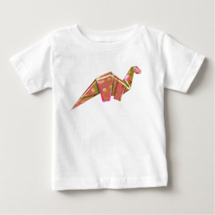 Camiseta Brachiosaur, Origami de Olhos Googly - Iridescente
