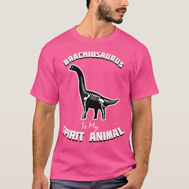 Camiseta Brachiosaurus Spirit Animal Dinosaur Tee (Frente)