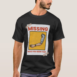 Camiseta Braço Ausente - Braço Prostético