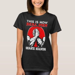 Camiseta Braço de Luta Livre Braço Prensa Esportes Lutador 