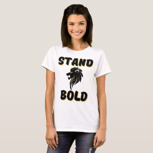 Camiseta Braço Justo Como Leões Mulheres