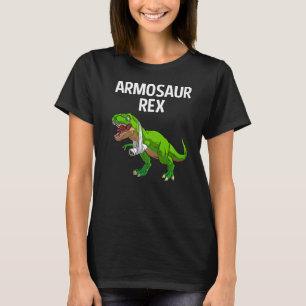 Camiseta Braço legal Quebrado Para Rapazes Homens Dinossaur