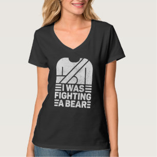 Camiseta Braço Quebrado Mão Punho Cotovelo Lesão Cirurgia M