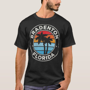 Camiseta Bradenton Florida FL Vintage Graphic Retro 70s Pul