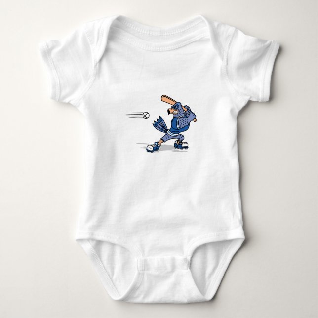 Camiseta Bradley Jay azul (Frente)